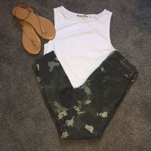 Current/Elliott The Stiletto Skinny Jean - Camo